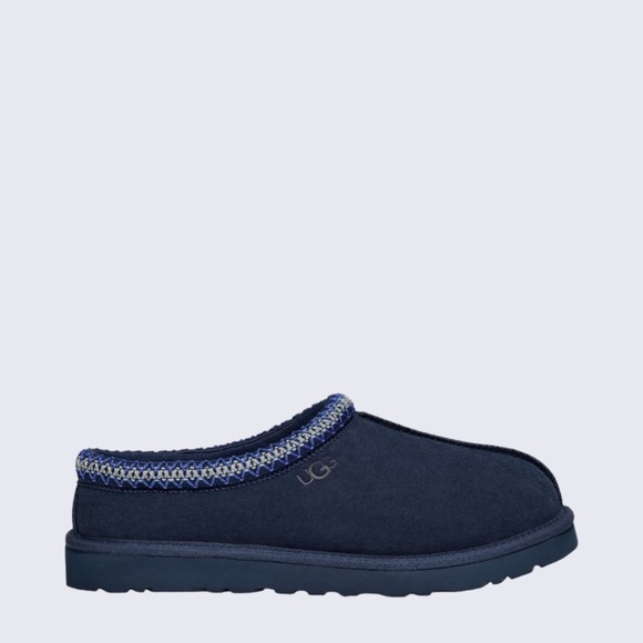 Men's UGG Tasman II Slipper in Deep Ocean Suede - Picture 1 of 5